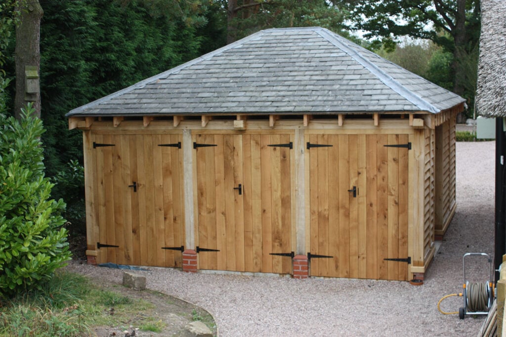 oak framed garages prices and carports cheshire